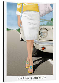 Magnettafel Retro Summer