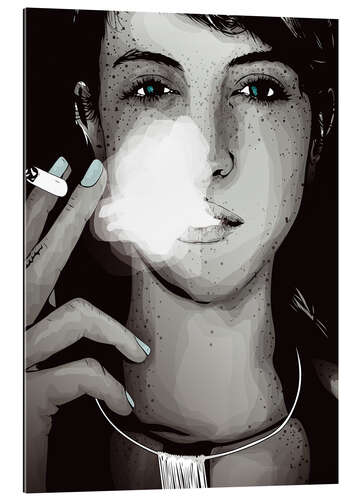 Gallery print Smoking Girl