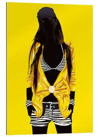 Gallery print Yellow Fashion