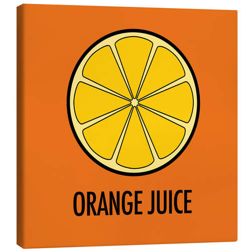 Canvas print Orange Juice