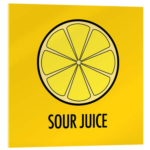 Obraz na szkle akrylowym Sour Juice