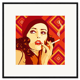 Framed art print Your 20s to 60s Girl