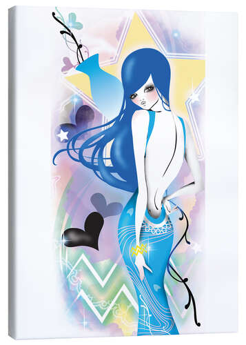 Canvas print aquarius