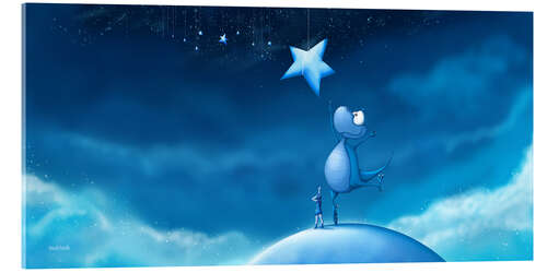 Acrylic print To reach for the stars