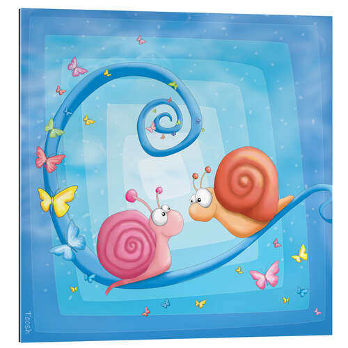 Gallery print Snails in love