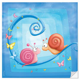 Sisustustarra Snails in love