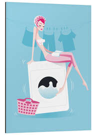 Magnettafel Waschtag