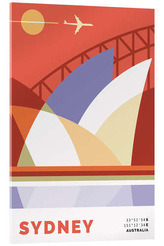 Acrylglasbild Sydney Opera House