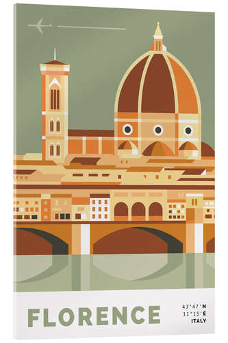 Acrylglasbild Duomo in Florence