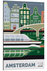 Magnettafel Amsterdam