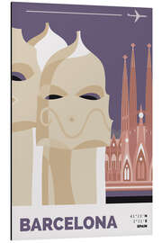 Magnettafel Barcelona