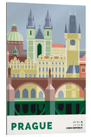 Gallery Print Prague Skyline