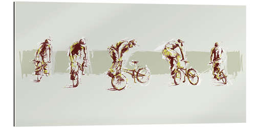 Gallery print bmx sequence