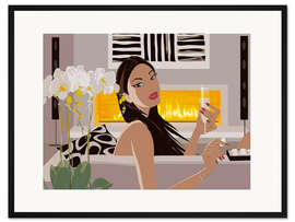 Gerahmter Kunstdruck Lieblingsplatz