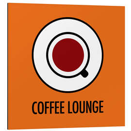 Magnettafel Coffee Lounge, orange