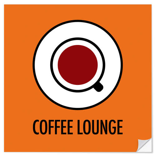 Sisustustarra Coffee Lounge, orange