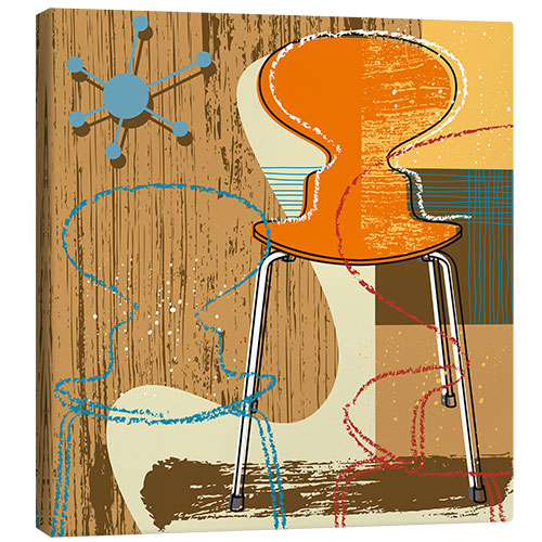 Tableau sur toile Lounge Chair I