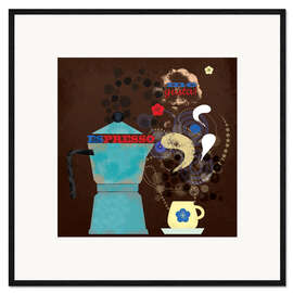 Framed art print Espresso Mi Gusta