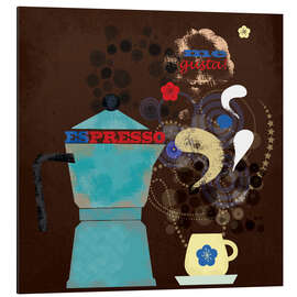 Magnettafel Espresso Me Gusta