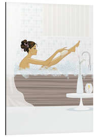 Magnettafel Zeit für Wellness