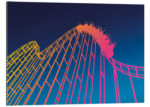 Gallery print Roller coaster