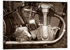 Galleriprint NSU Bullus SSR 350 engine