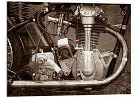 Magnettafel NSU Bullus SSR 350 Motor