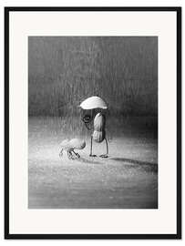 Gerahmter Kunstdruck Simple Things - Schlechtes Wetter