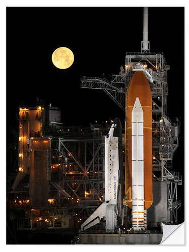 Wall sticker Space shuttle Discovery