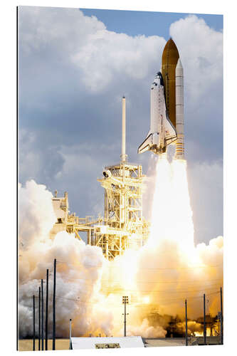 Gallery print Space shuttle Atlantis launches