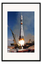 Gerahmter Kunstdruck Sojus TMA-13