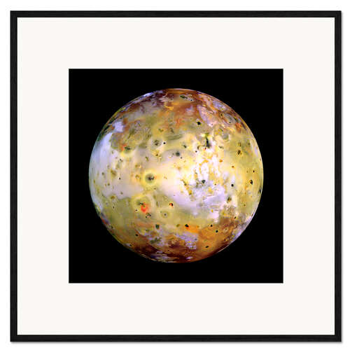 Inramat konsttryck Jupiter's moon Lo