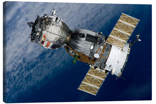 Canvas-taulu The Soyuz TMA-7 spacecraft