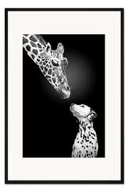 Gerahmter Kunstdruck Fleckenverwandte