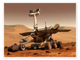 Póster Mars Rover