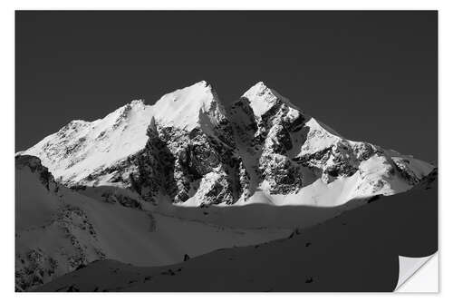 Selvklebende plakat Alpine Summit