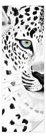 Wall sticker The leopard - panorama