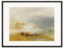 Gerahmter Kunstdruck Wreckers – Küste von Northumberland