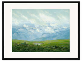 Gerahmter Kunstdruck Ziehende Wolken