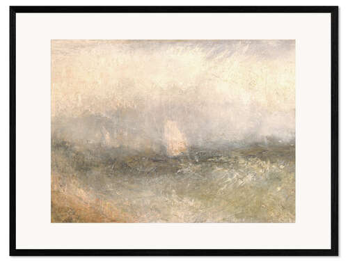 Kunsttryk i ramme Off the Nore: Wind and Water