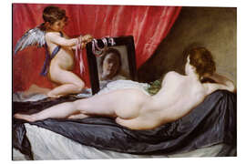 Magnettafel Venus vor dem Spiegel