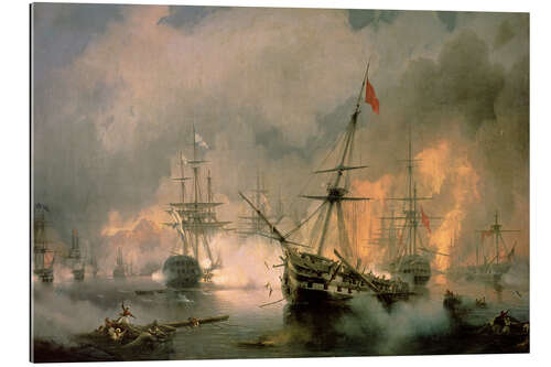 Galleriprint The Battle of Navarino