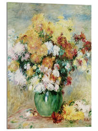 Gallery Print Vase mit Chrysanthemen