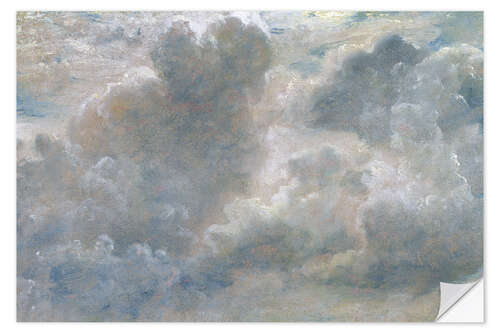 Naklejka na ścianę Study of cumulus clouds