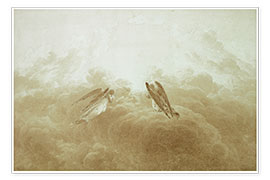 Billede Angel in Prayer - Caspar David Friedrich