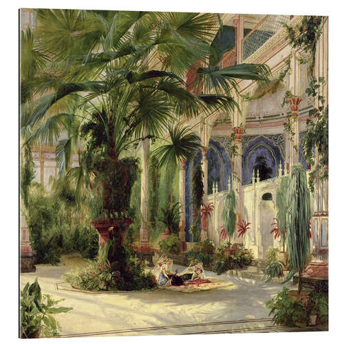 Galleriprint Inside the Palm House on the Pfaueninsel near Potsdam (detail)