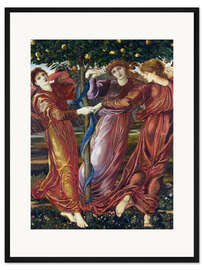 Gerahmter Kunstdruck Der Garten der Hesperiden