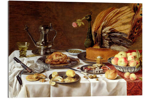 Gallery print Still Life with a Peacock Pie