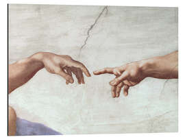 Magnettafel Die Erschaffung Adams (Detail) I