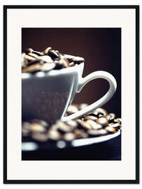 Gerahmter Kunstdruck Kaffeetasse 7